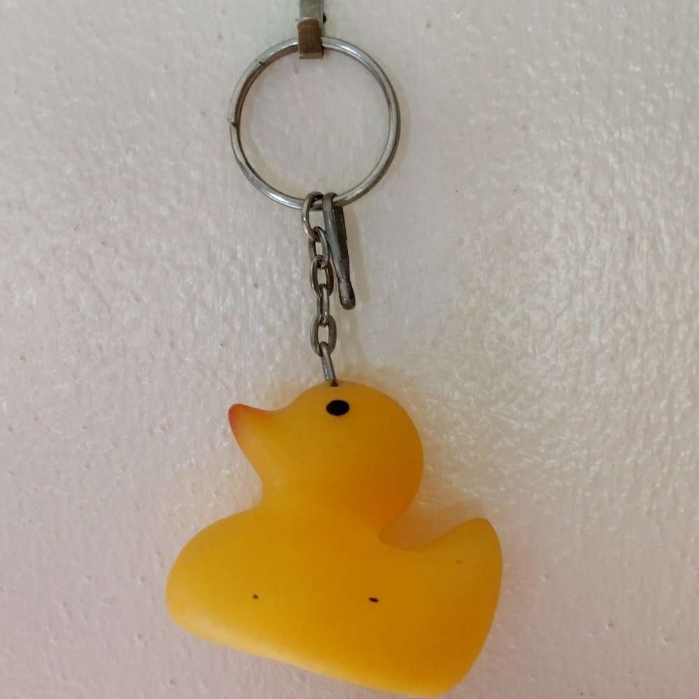 Rubber Ducky Keychain
